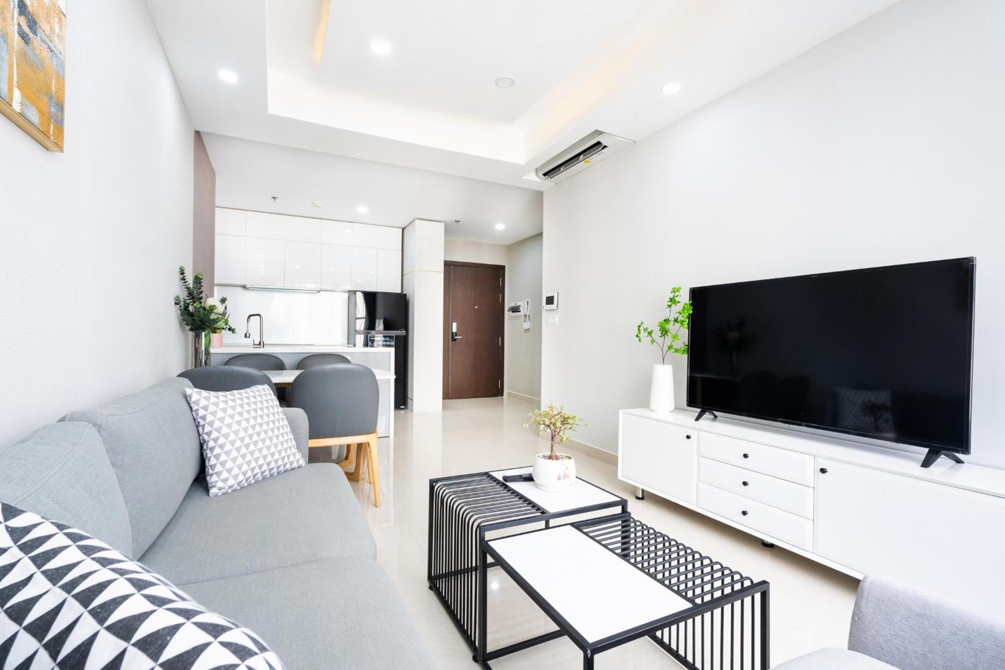 Min' Apartment - Rivergate Residence Downtown Bui Vien - Free Pool Bandar Ho Chi Minh Luaran gambar