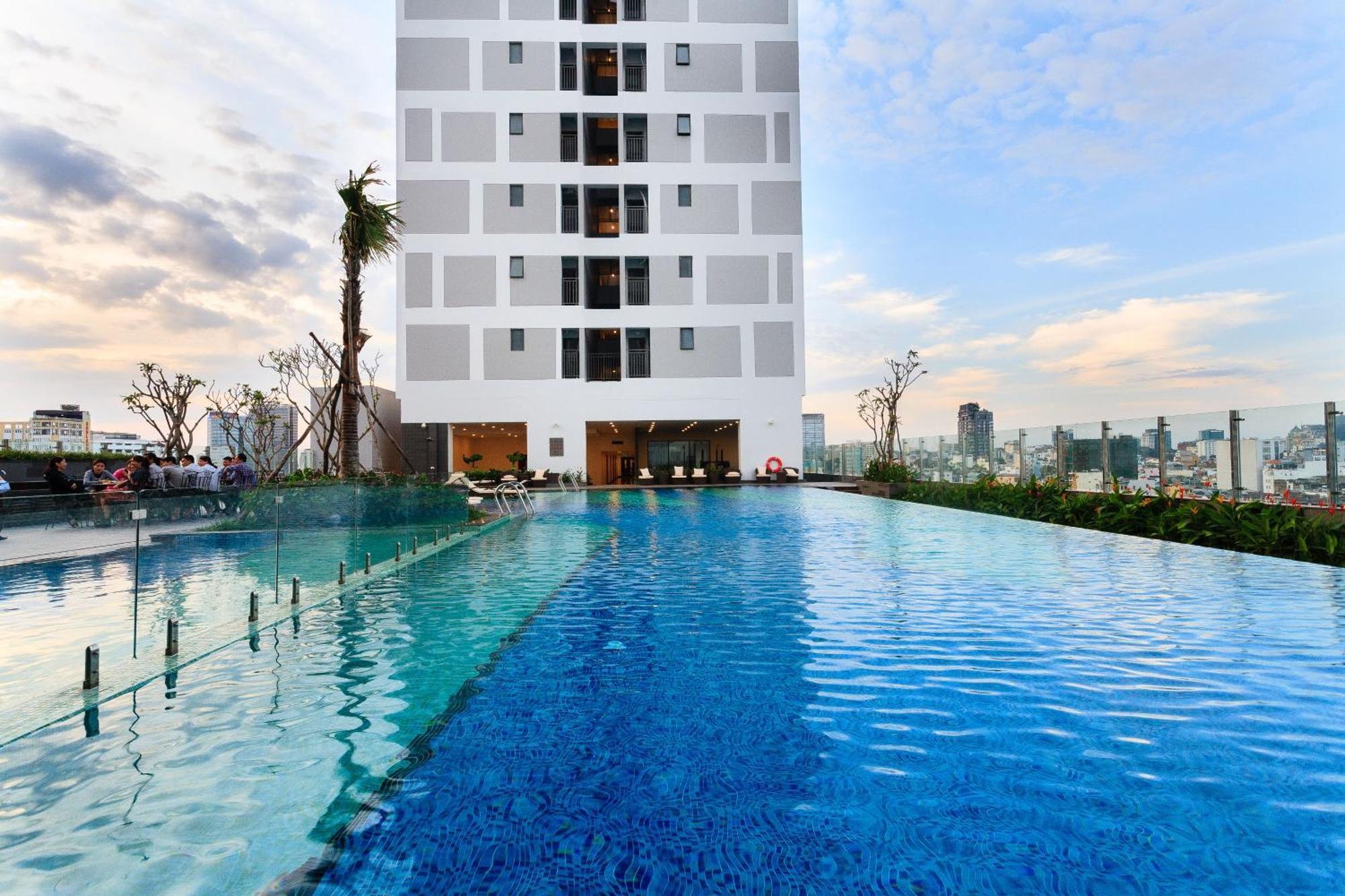 Min' Apartment - Rivergate Residence Downtown Bui Vien - Free Pool Bandar Ho Chi Minh Luaran gambar