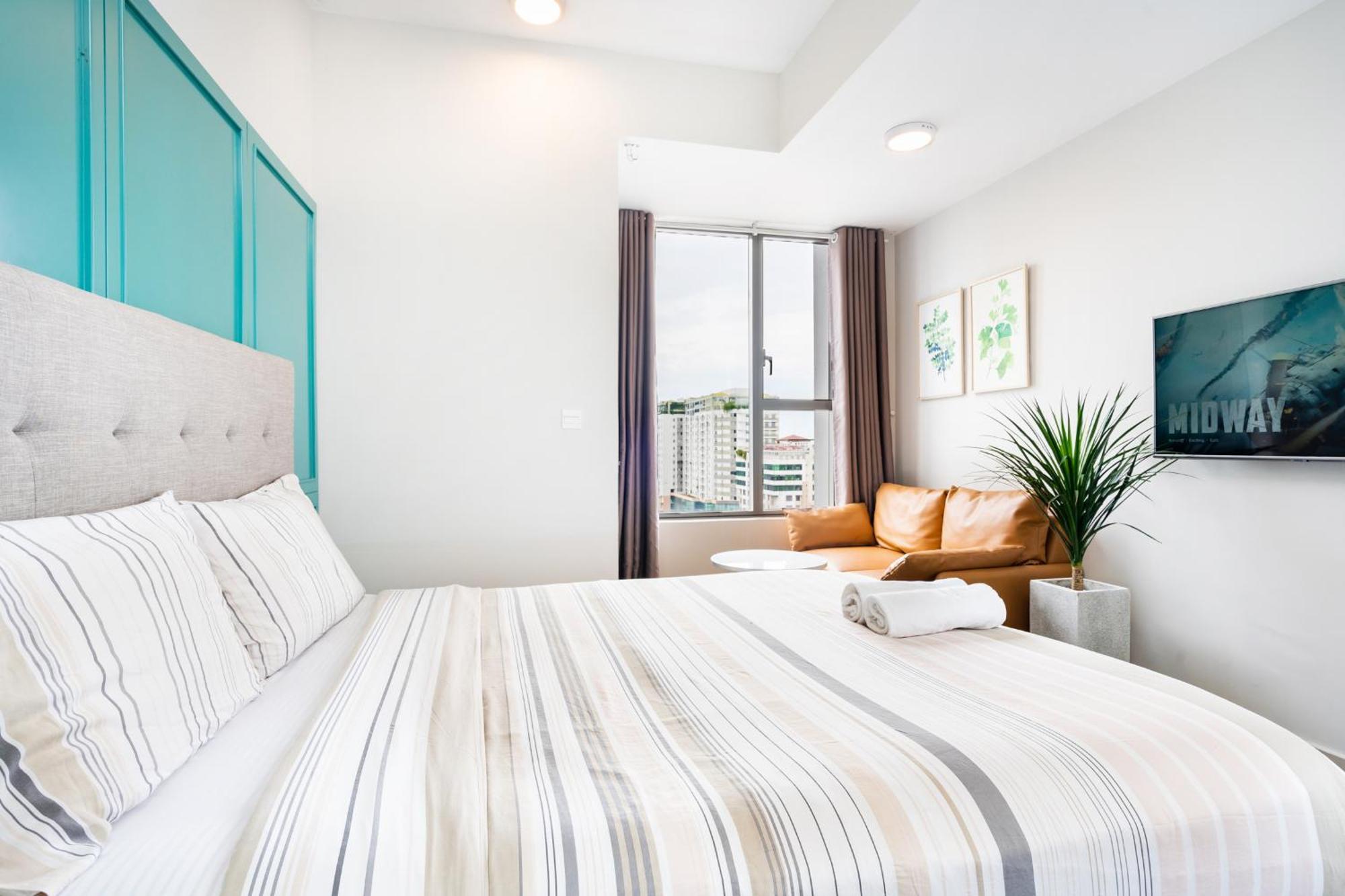 Min' Apartment - Rivergate Residence Downtown Bui Vien - Free Pool Bandar Ho Chi Minh Luaran gambar