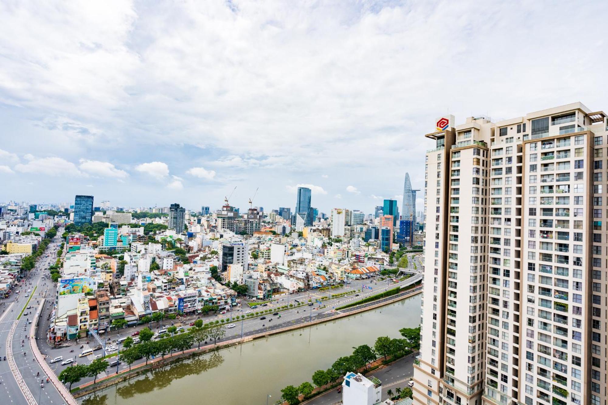 Min' Apartment - Rivergate Residence Downtown Bui Vien - Free Pool Bandar Ho Chi Minh Luaran gambar