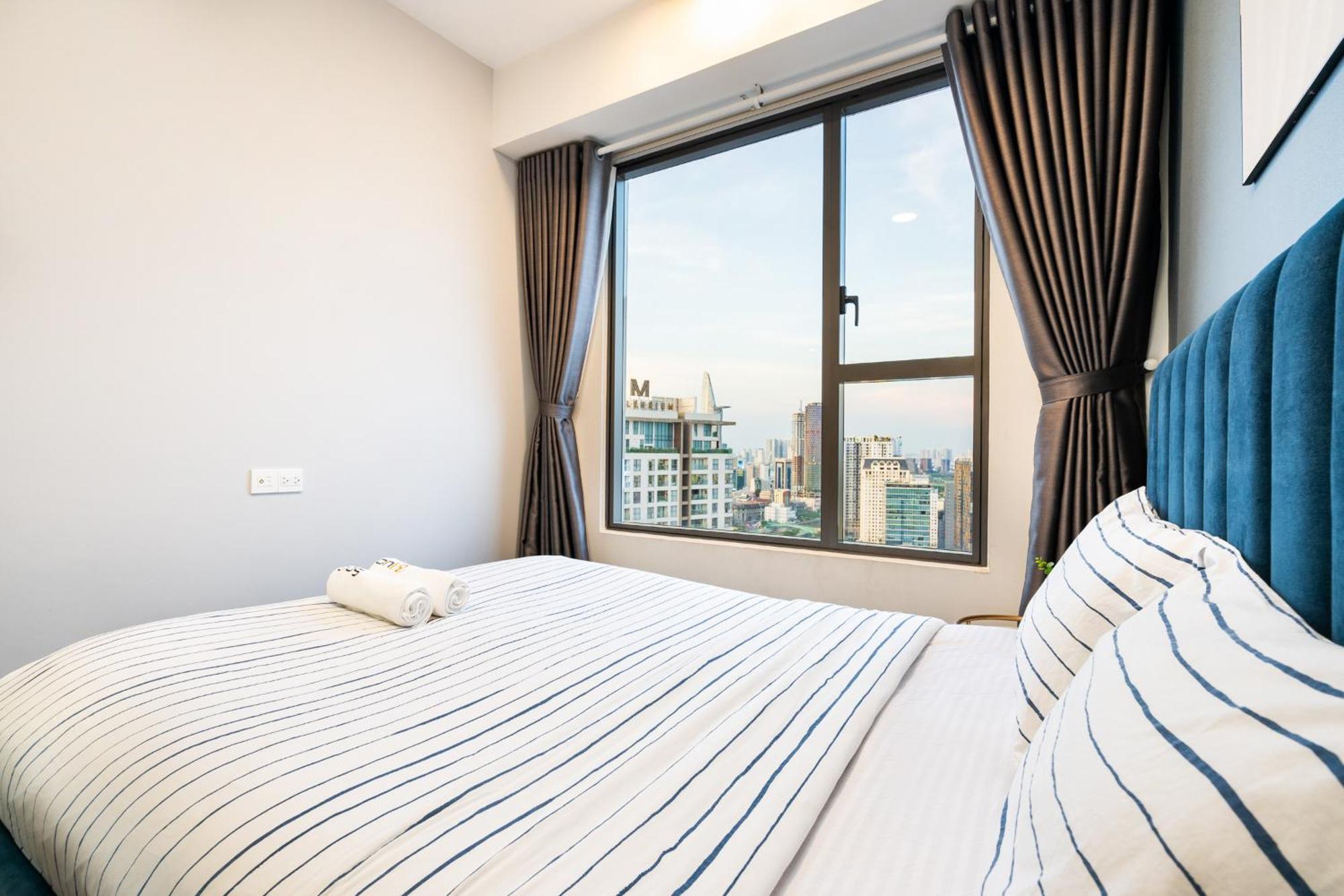 Min' Apartment - Rivergate Residence Downtown Bui Vien - Free Pool Bandar Ho Chi Minh Luaran gambar