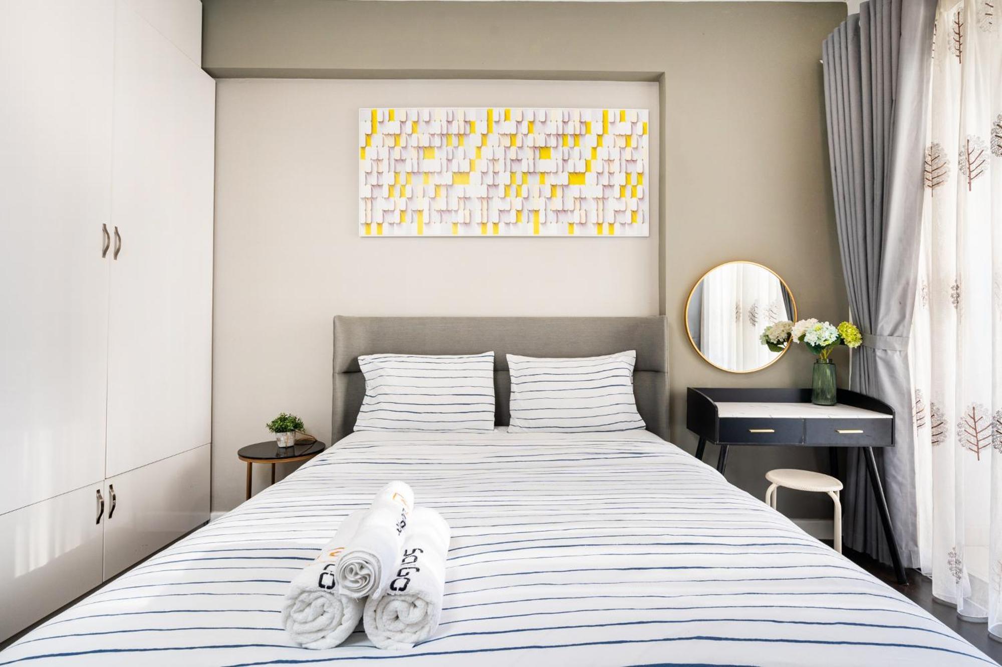 Min' Apartment - Rivergate Residence Downtown Bui Vien - Free Pool Bandar Ho Chi Minh Luaran gambar