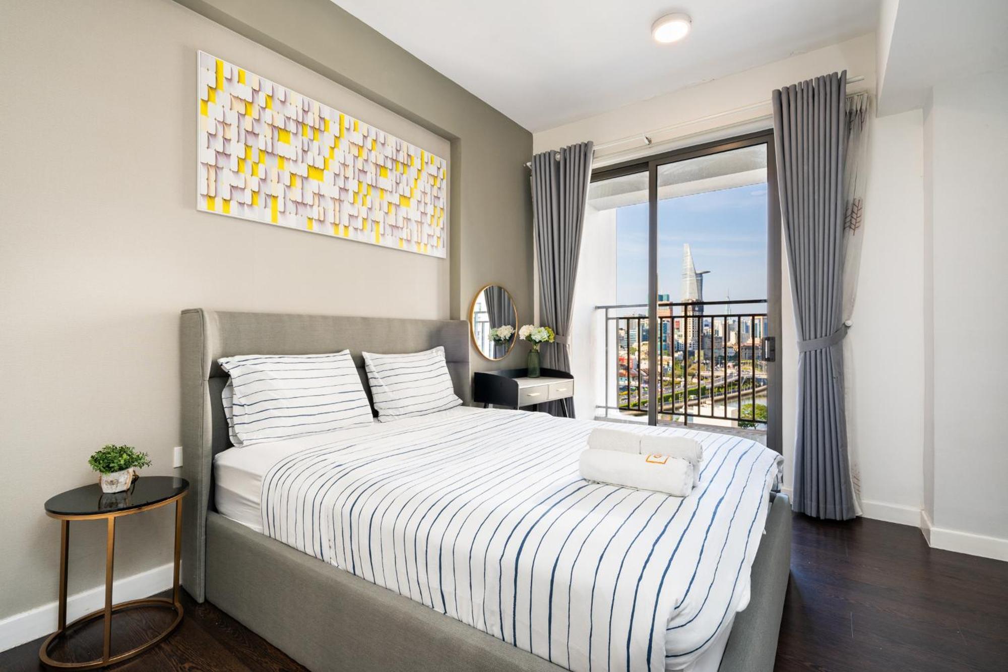 Min' Apartment - Rivergate Residence Downtown Bui Vien - Free Pool Bandar Ho Chi Minh Luaran gambar