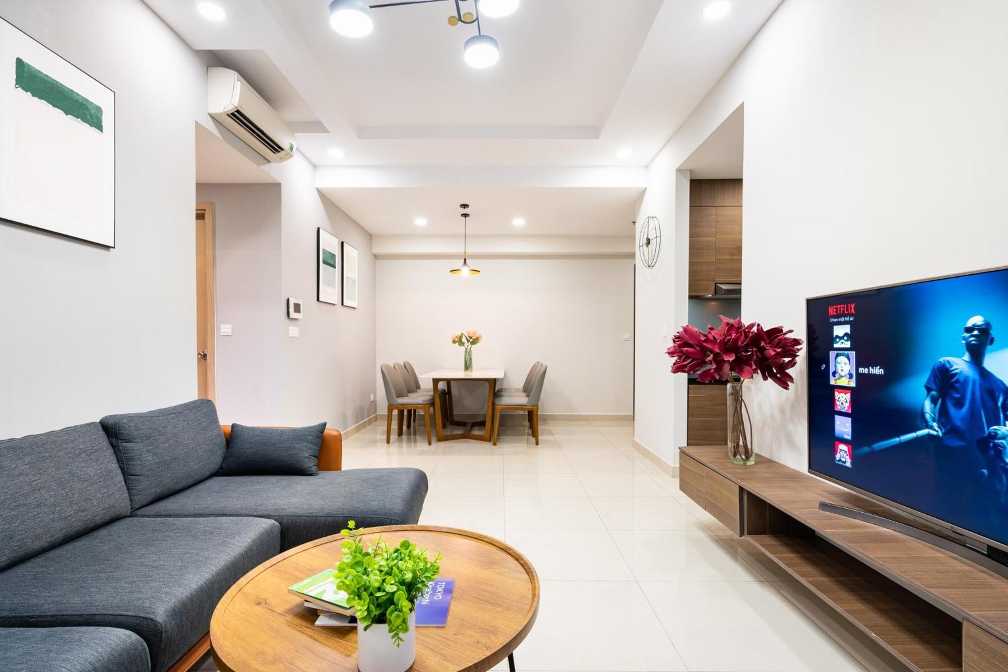 Min' Apartment - Rivergate Residence Downtown Bui Vien - Free Pool Bandar Ho Chi Minh Luaran gambar