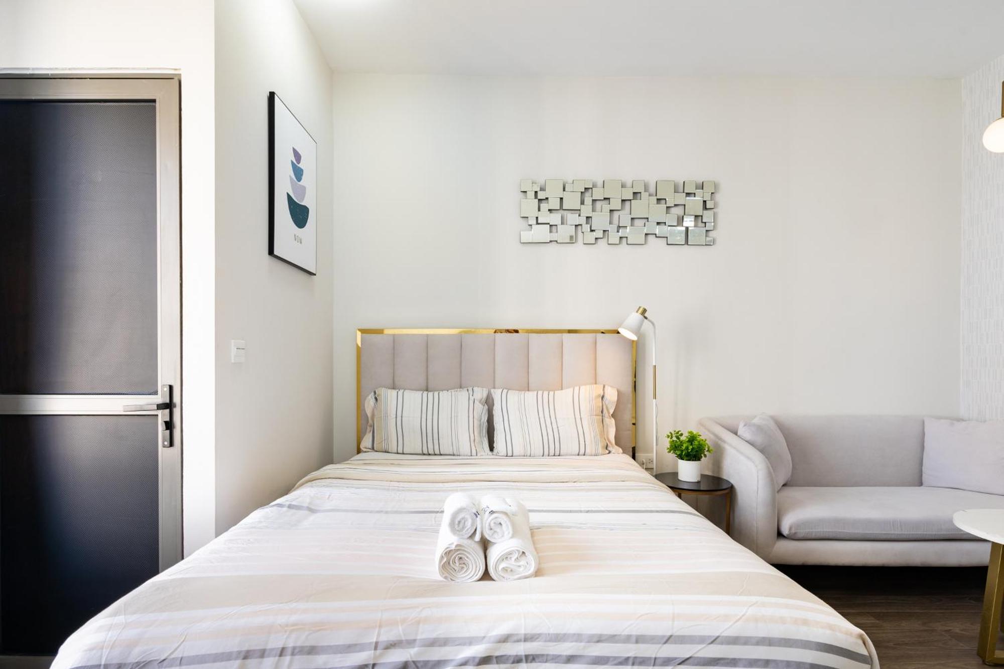 Min' Apartment - Rivergate Residence Downtown Bui Vien - Free Pool Bandar Ho Chi Minh Luaran gambar